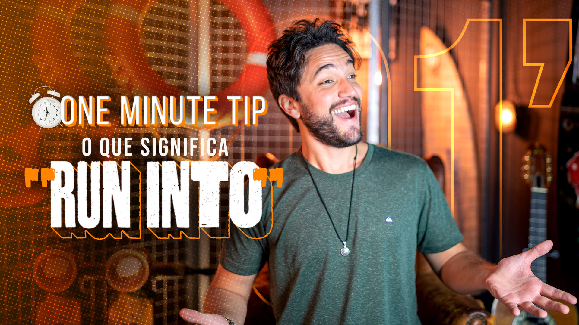 One Minute Tip - O que significa "run into"?