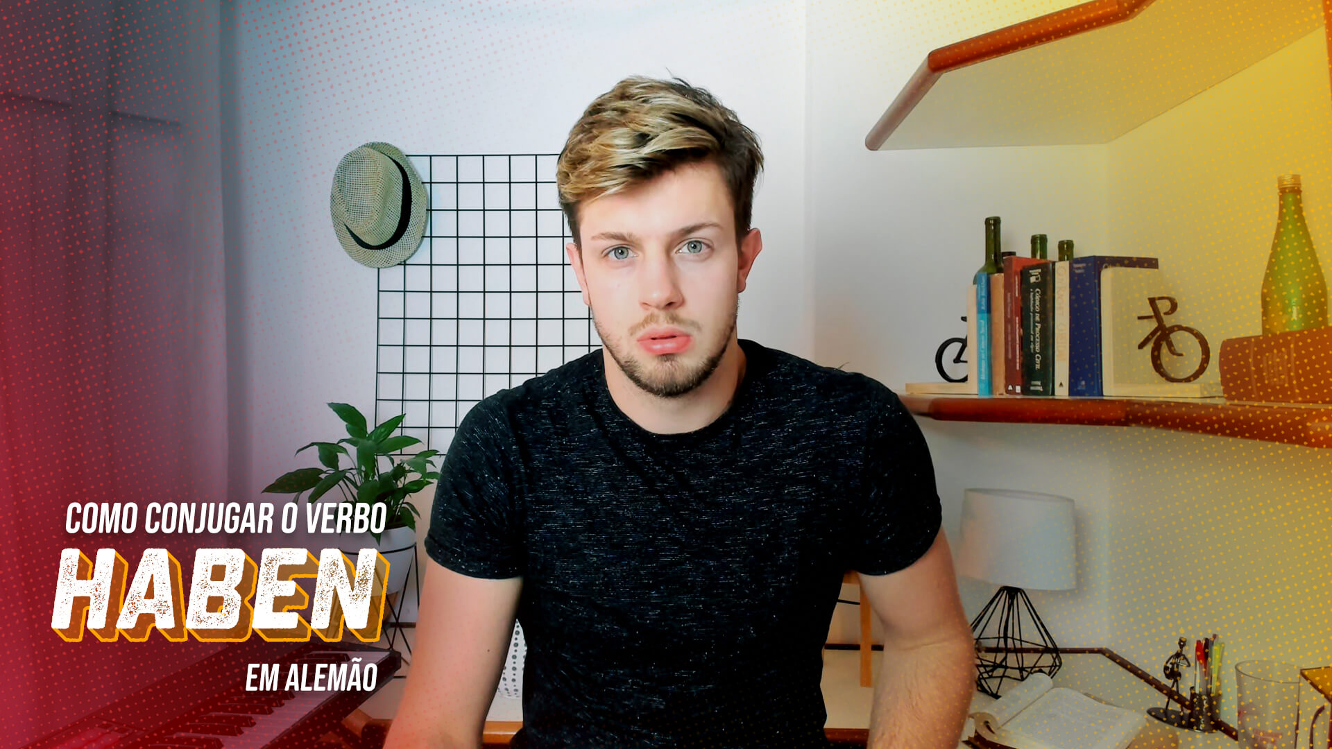 Conjugando o verbo "haben" em alemão