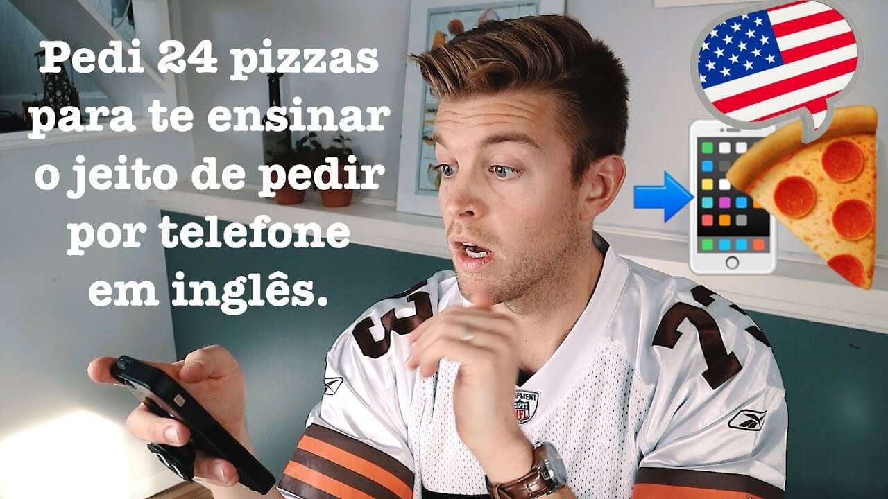 Como pedir pizza em inglês por telefone