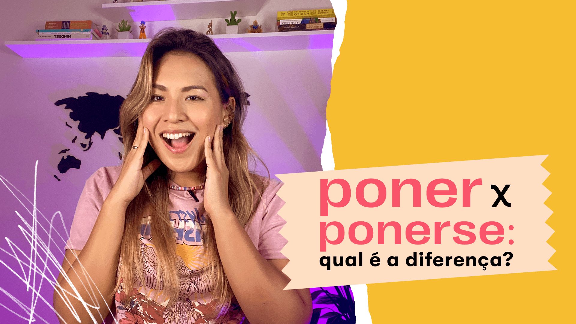 Qual é a diferença entre “poner” e “ponerse”?