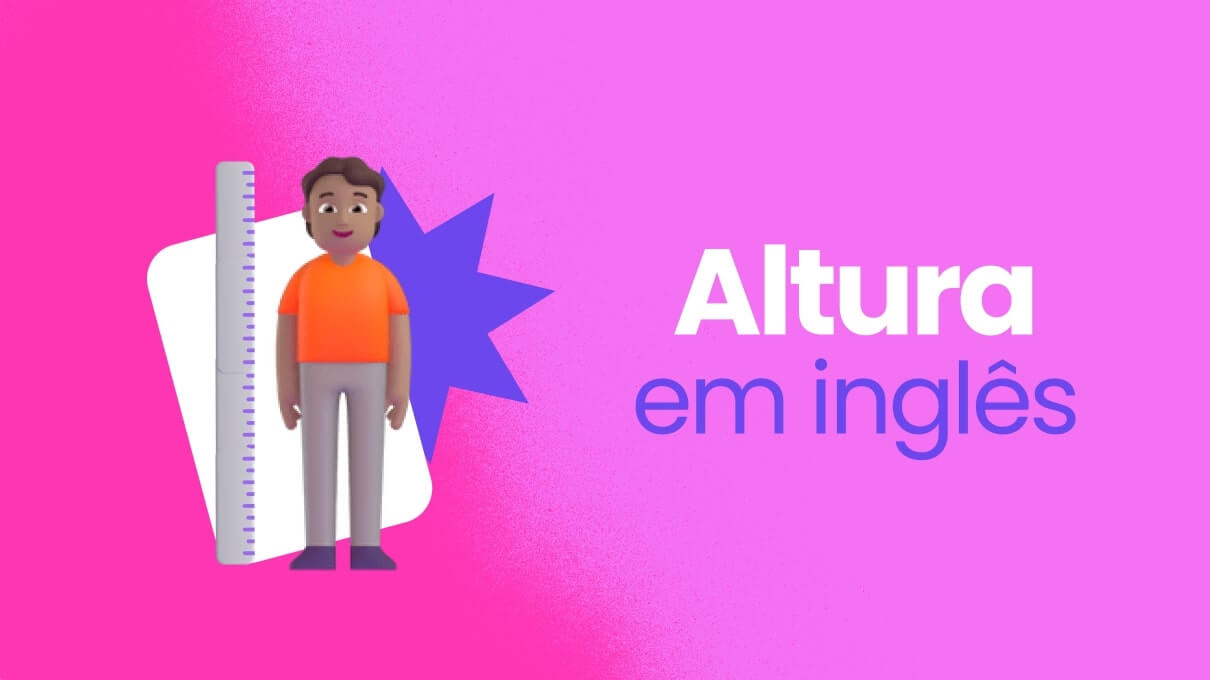 Altura em inglês