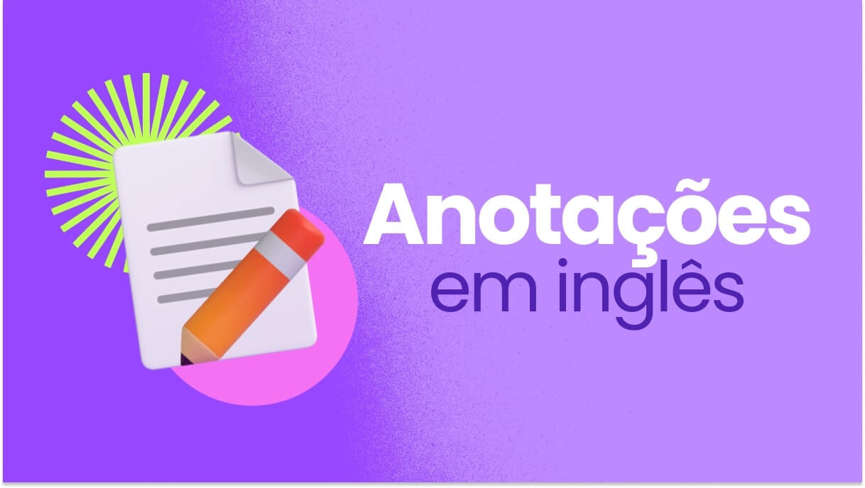 Anotações em inglês