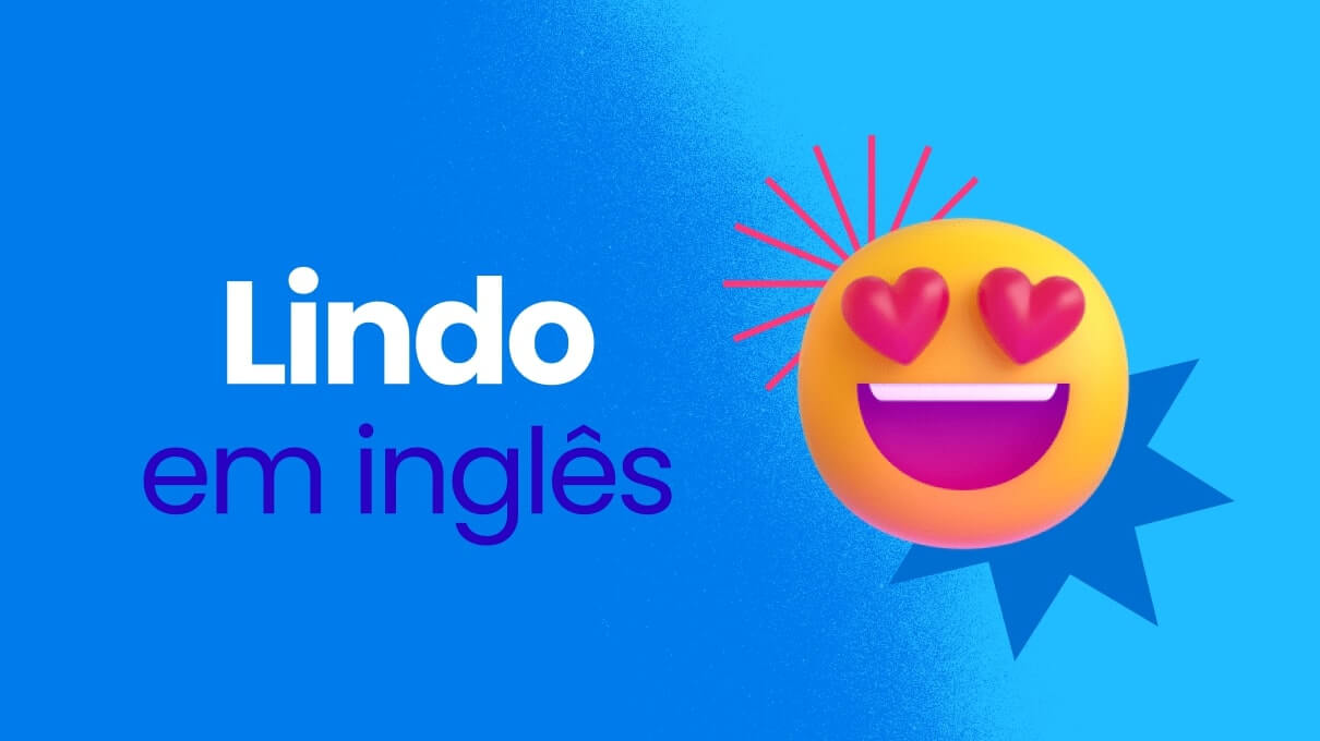 Lindo em inglês