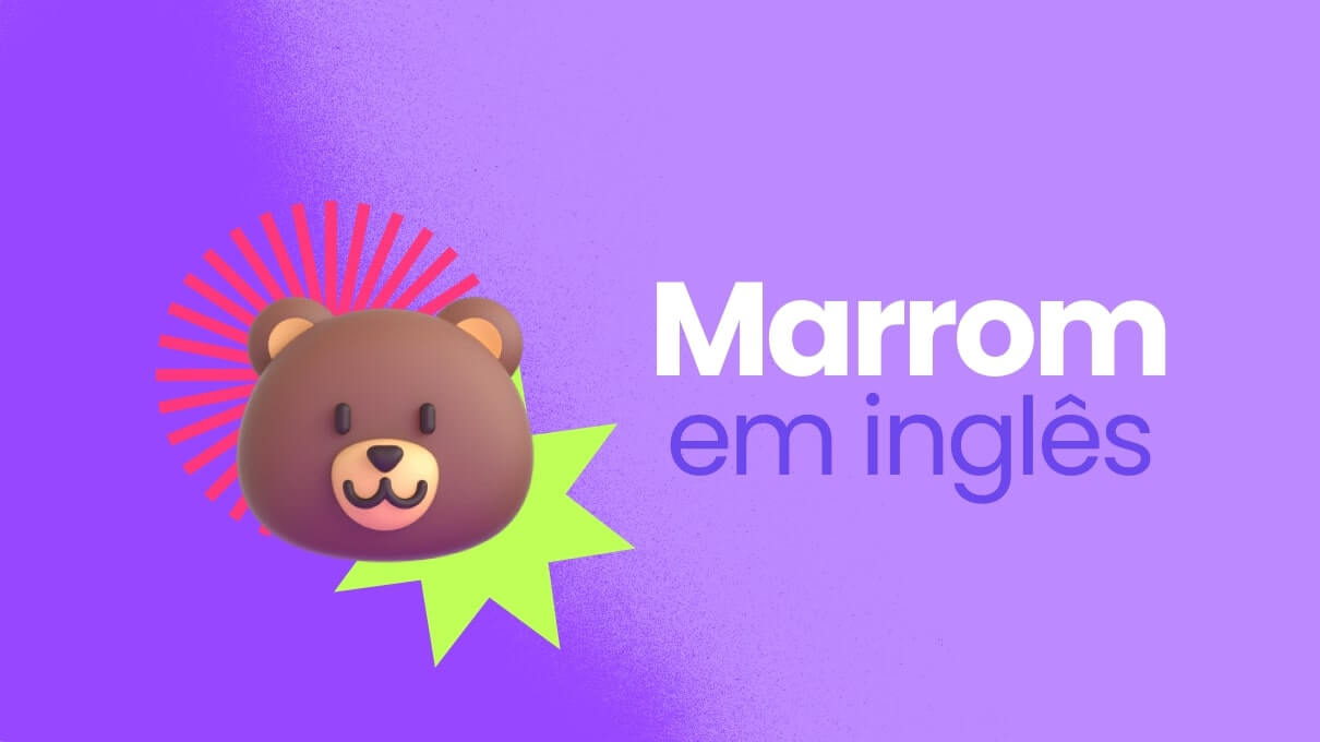 Marrom em inglês