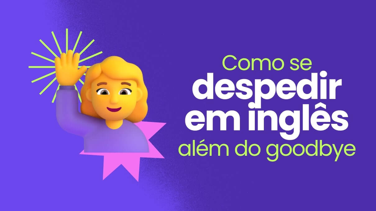 se despedir em inglês