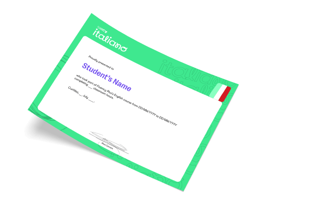 Certificado Fluency