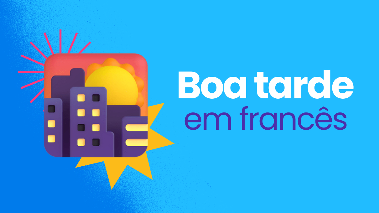 boa tarde em frances