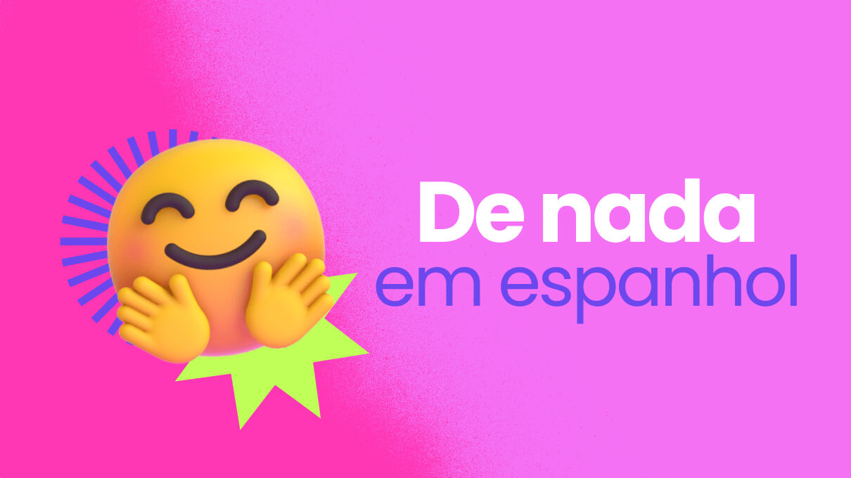 de nada em espanhol