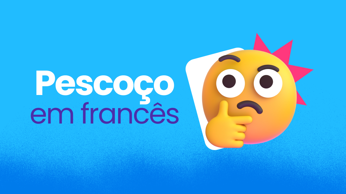 pescoço em frances
