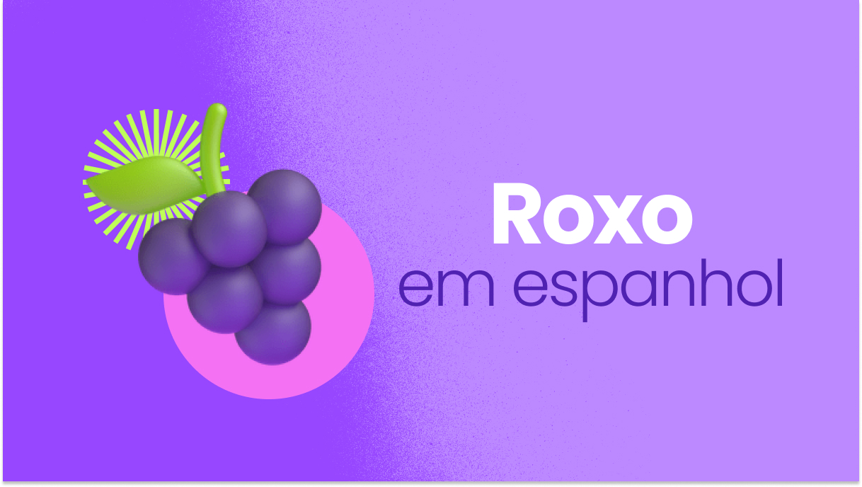 roxo em espanhol