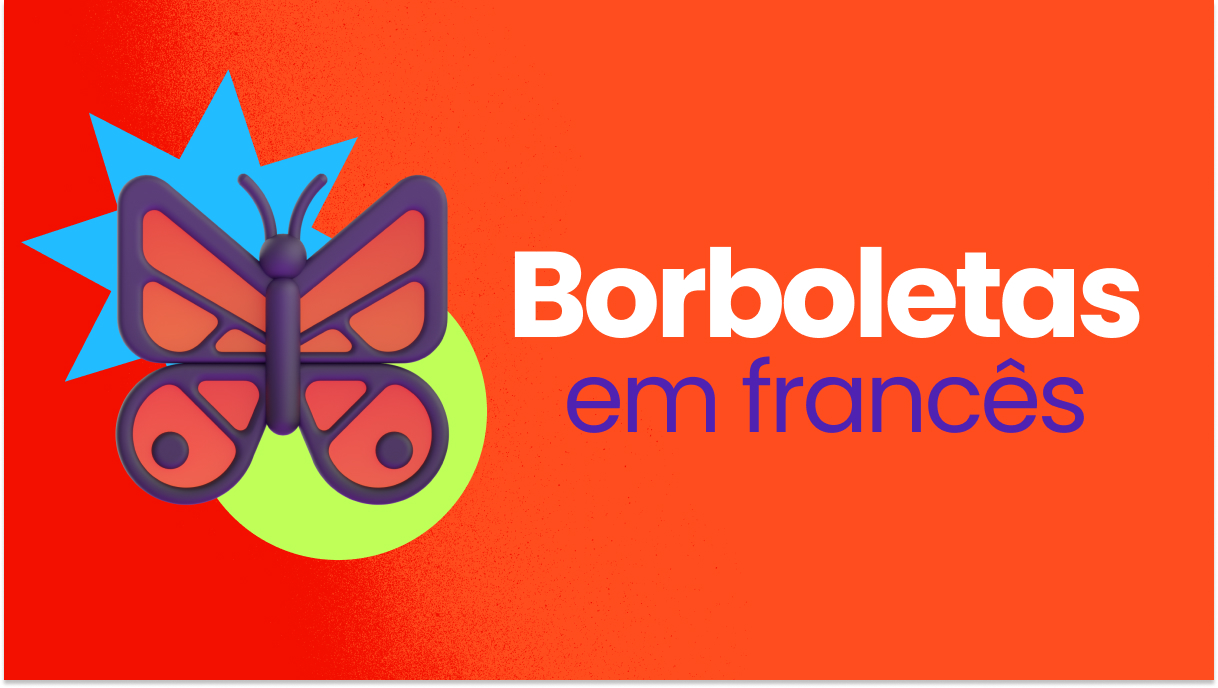 borboleta em frances