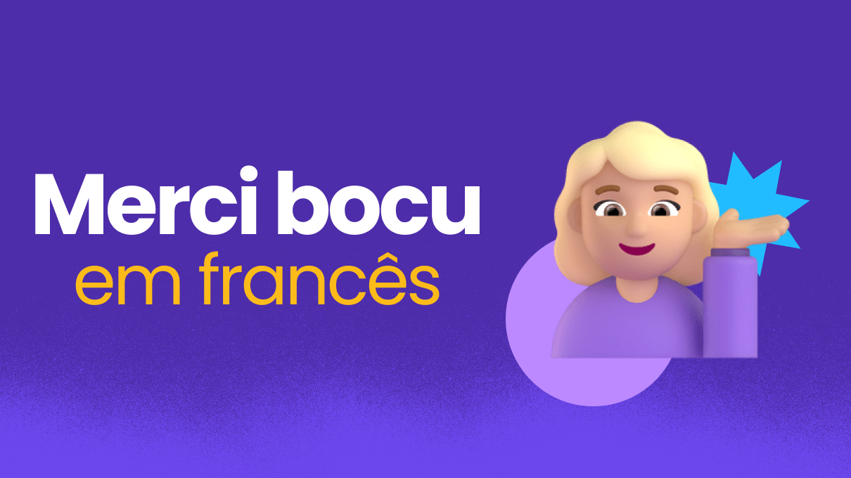 merci bocu em francês