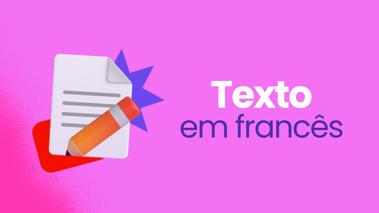 texto em frances