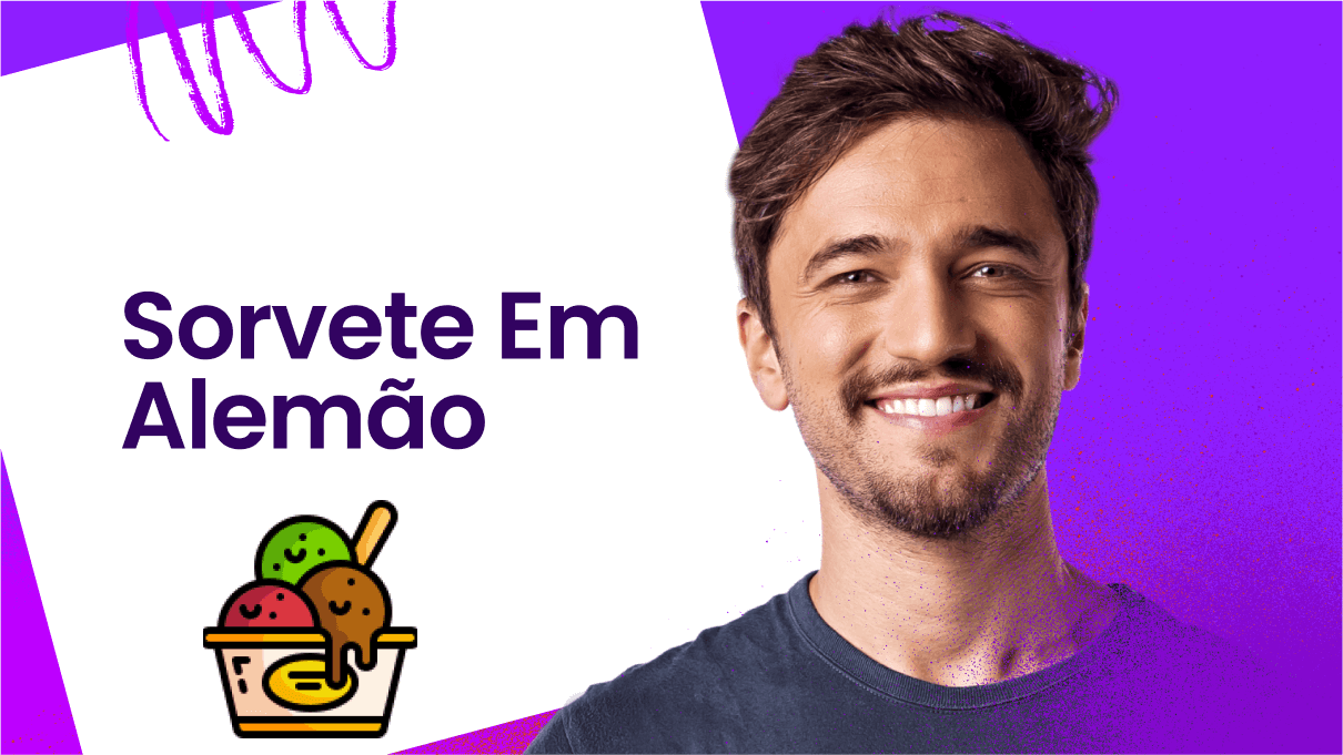 Sorvete em alemão