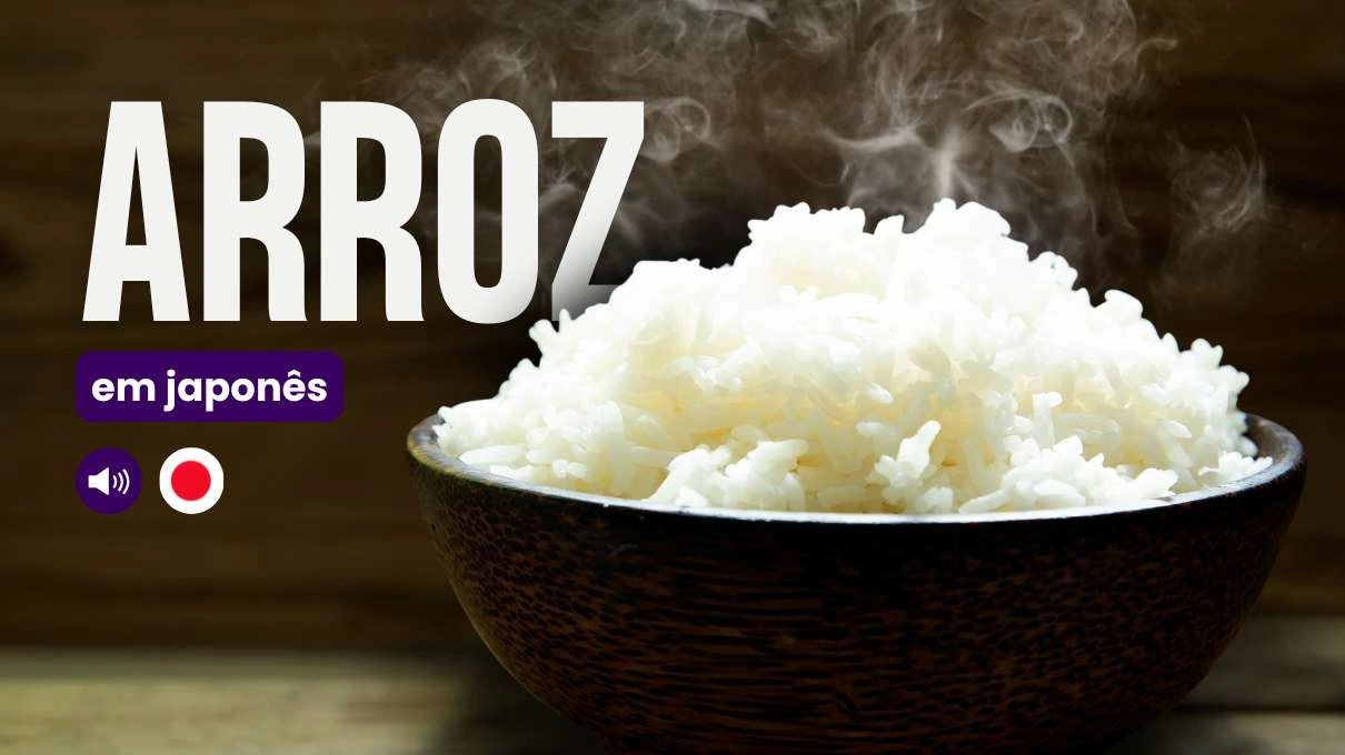 arroz em japones