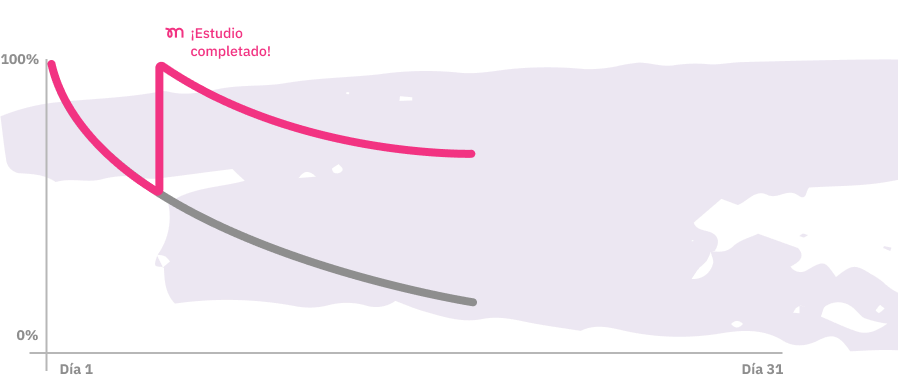 Gráfico de memorização