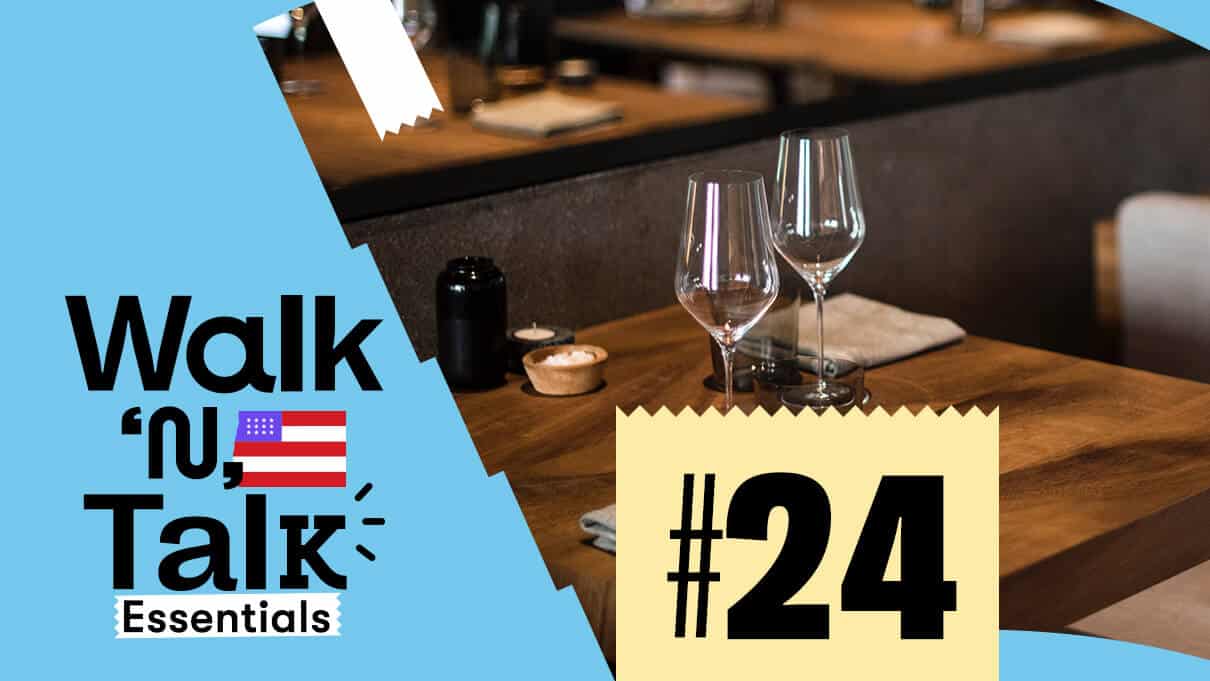 walk n talk 24 yendo a cenar