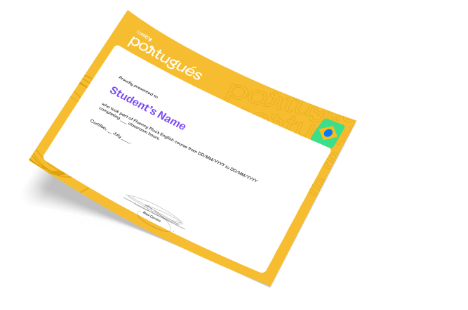 Certificado Fluency